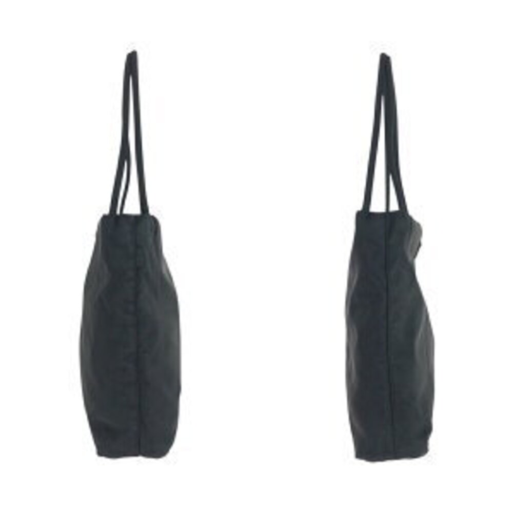 Prada nylon triangular shoulder Tessuto black logo bag plate - Picture 8 of 10